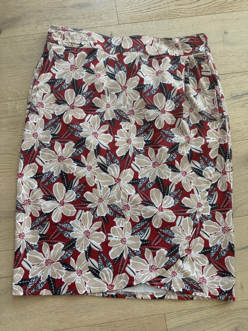 RIPSKIRT HAWAII 🌺 Length 3 Terra Cotta Garden Size Large Skirt Coverup - Picture 2 of 6